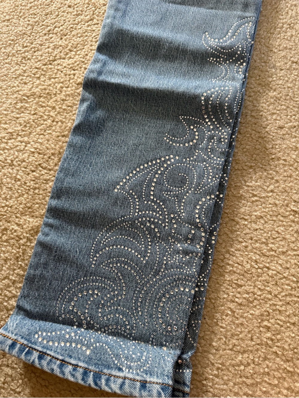 NWT BEYONCÉ X Levi’s® 501 Curve High-Rise Straight Leg Jean - Picture 6 of 10